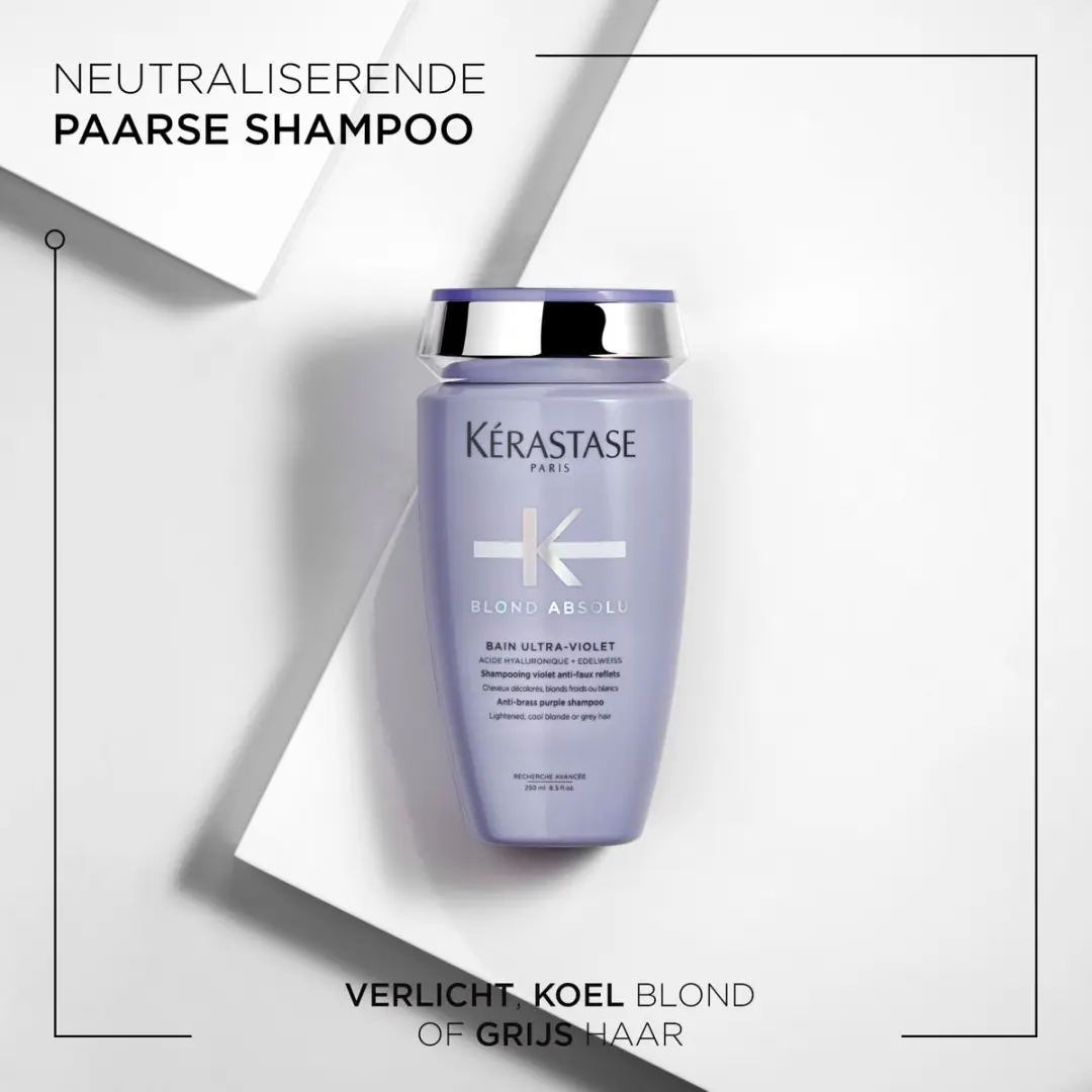 Kérastase Blond Absolu Duo - Zilvershampoo 250ml & Nachtserum 90ml