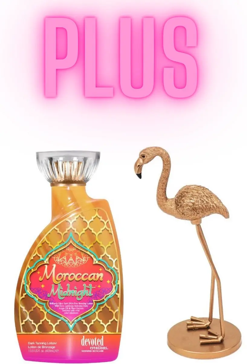 Devoted Creations Moroccan Midnight Flamingo Beeld 400ml