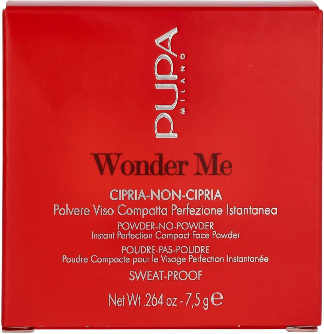 Pupa Milano Wonder Me Compact Face Powder #050 Sunkiss 7.5g