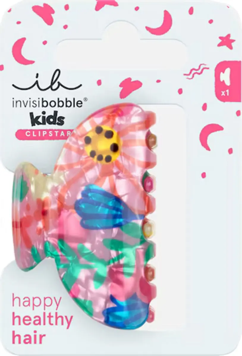 Invisibobble Clipstar Kids Happy Petals - 1 Stuk