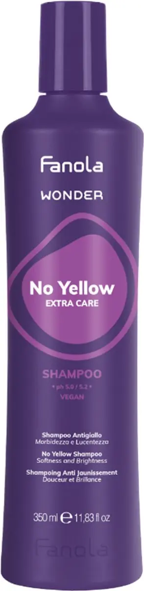 Fanola Wonder No Yellow Shampoo 350ml