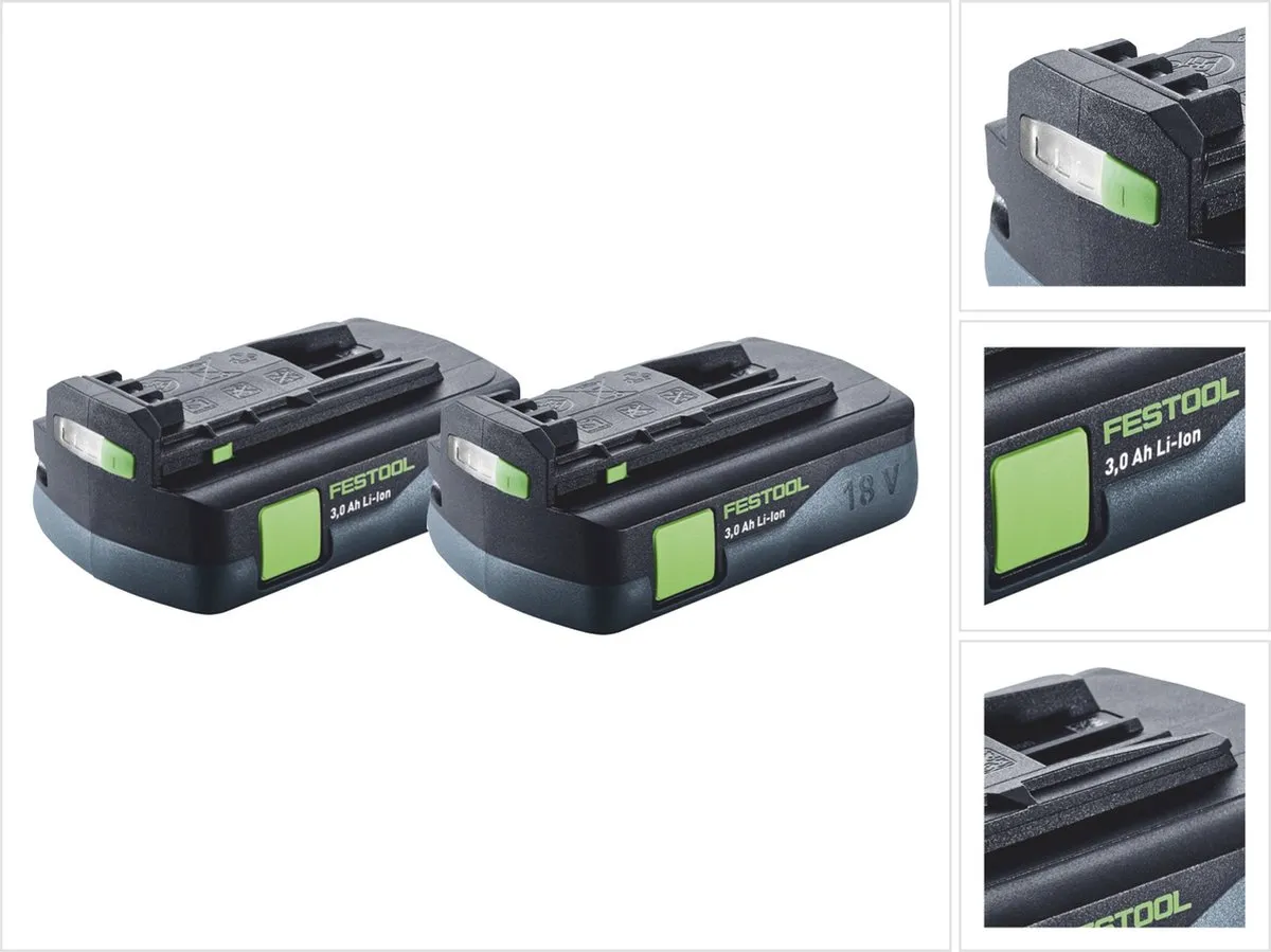 Festool BP 18 Li 3,0 C Accu-set 2x 3000mAh