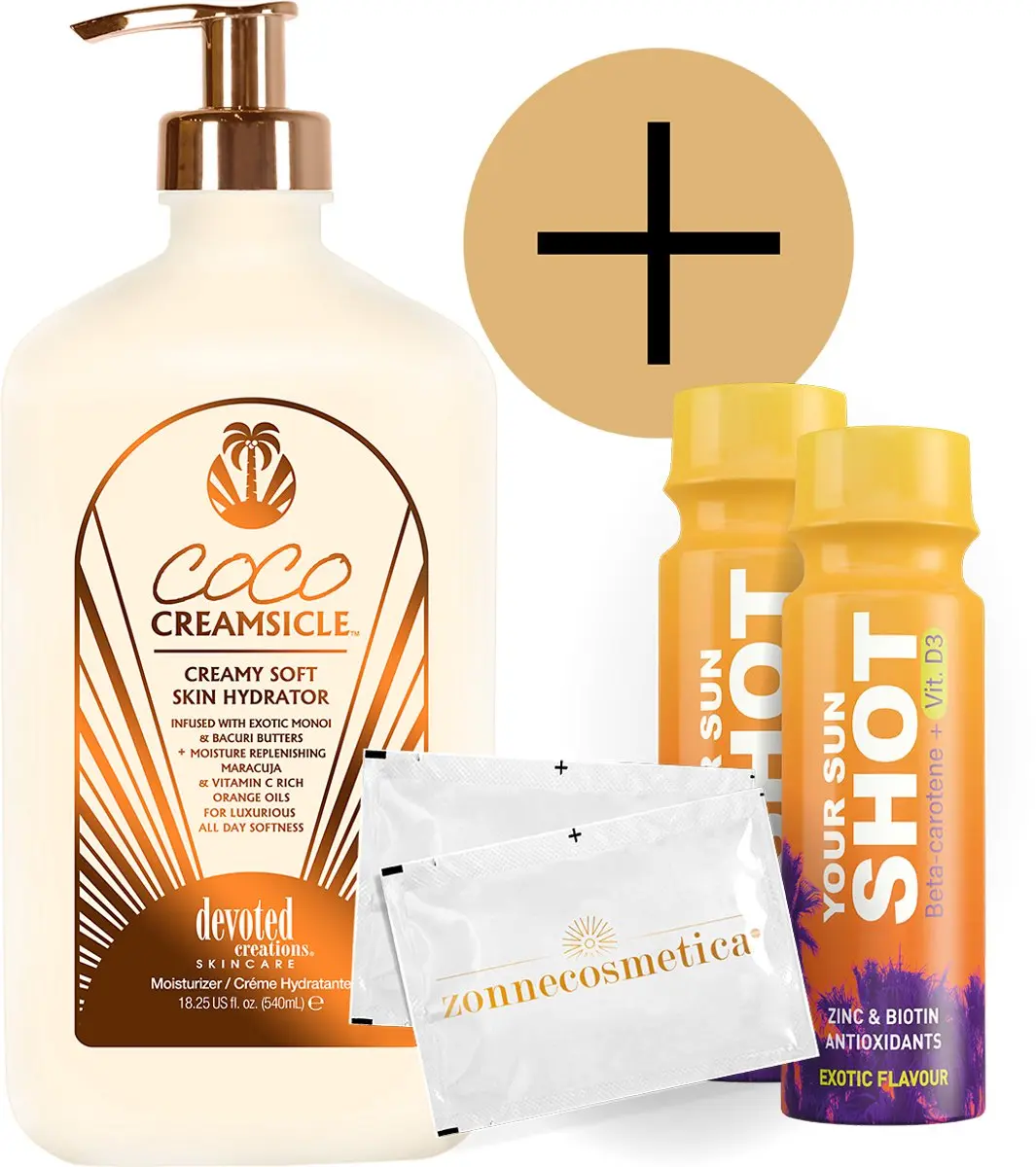 Devoted Creations Coco Creamsicle Zonnecrème Set