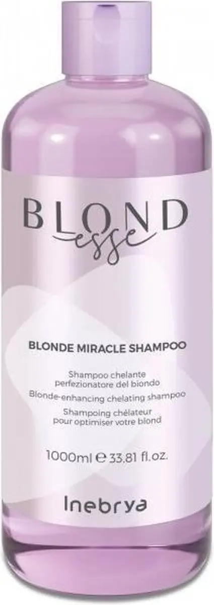 Inebrya Blondesse Blonde Miracle Shampoo 1000ml