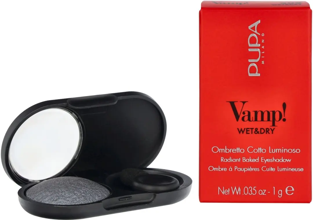 Pupa Milano Vamp! Wet & Dry Oogschaduw 308 Anthracite Grey - 1g