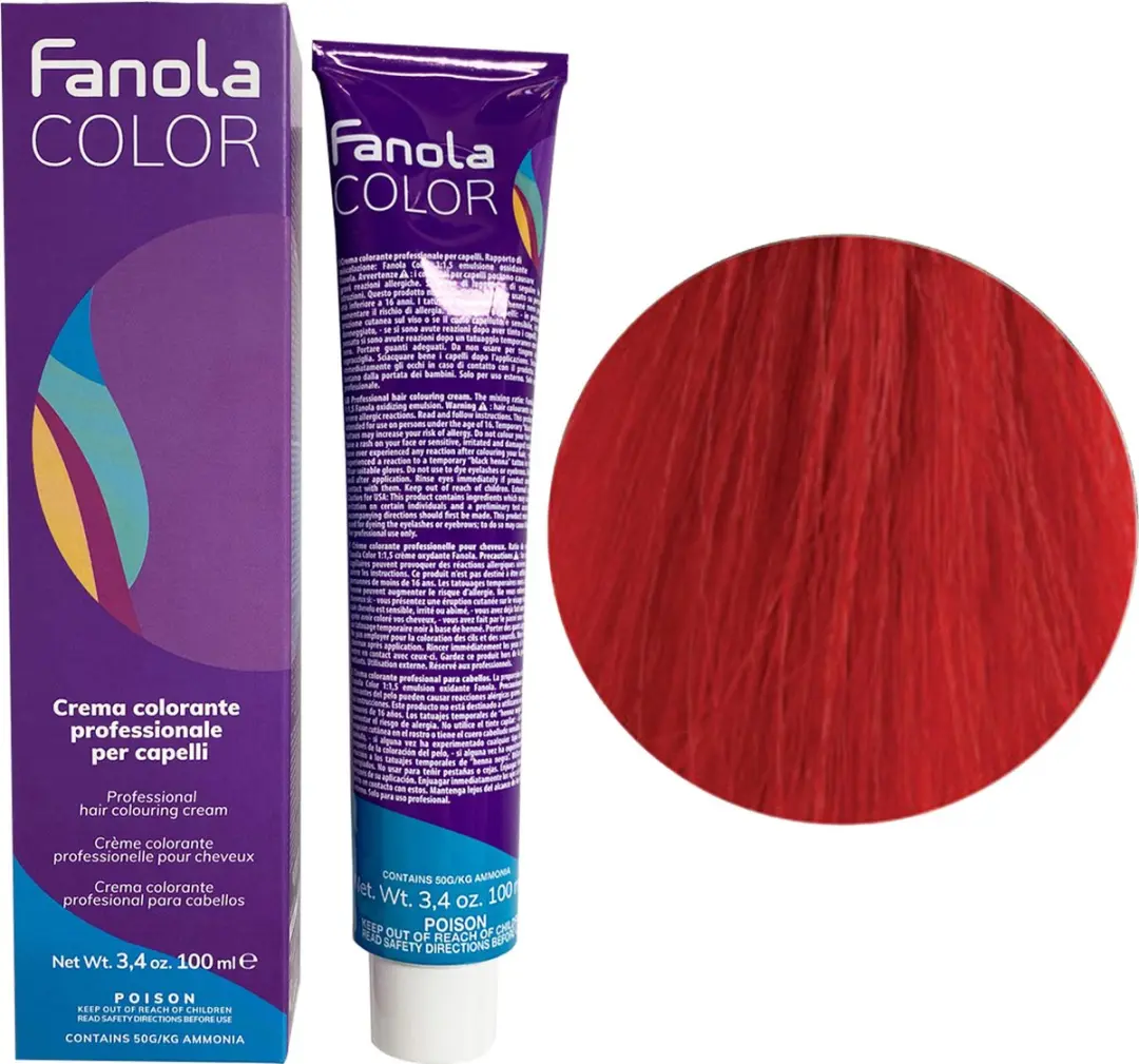 Fanola Professional Haarverf Rood 150ml