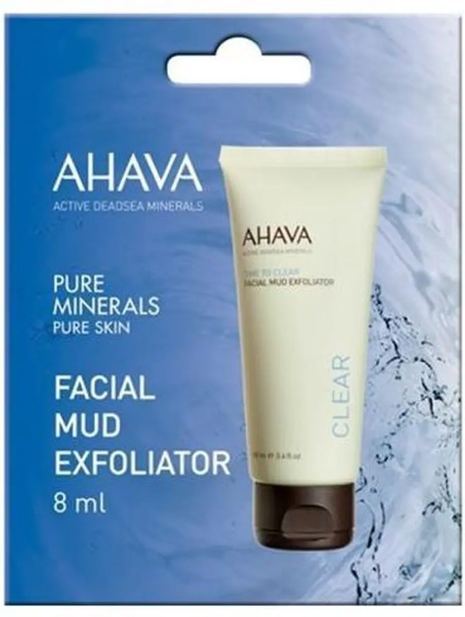AHAVA Gezichtsmodder Exfoliant 8ml