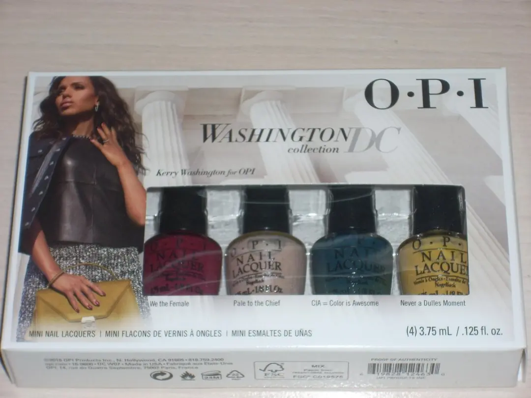O.P.I. Washington DC Collection Nagellak - 4x 4ml