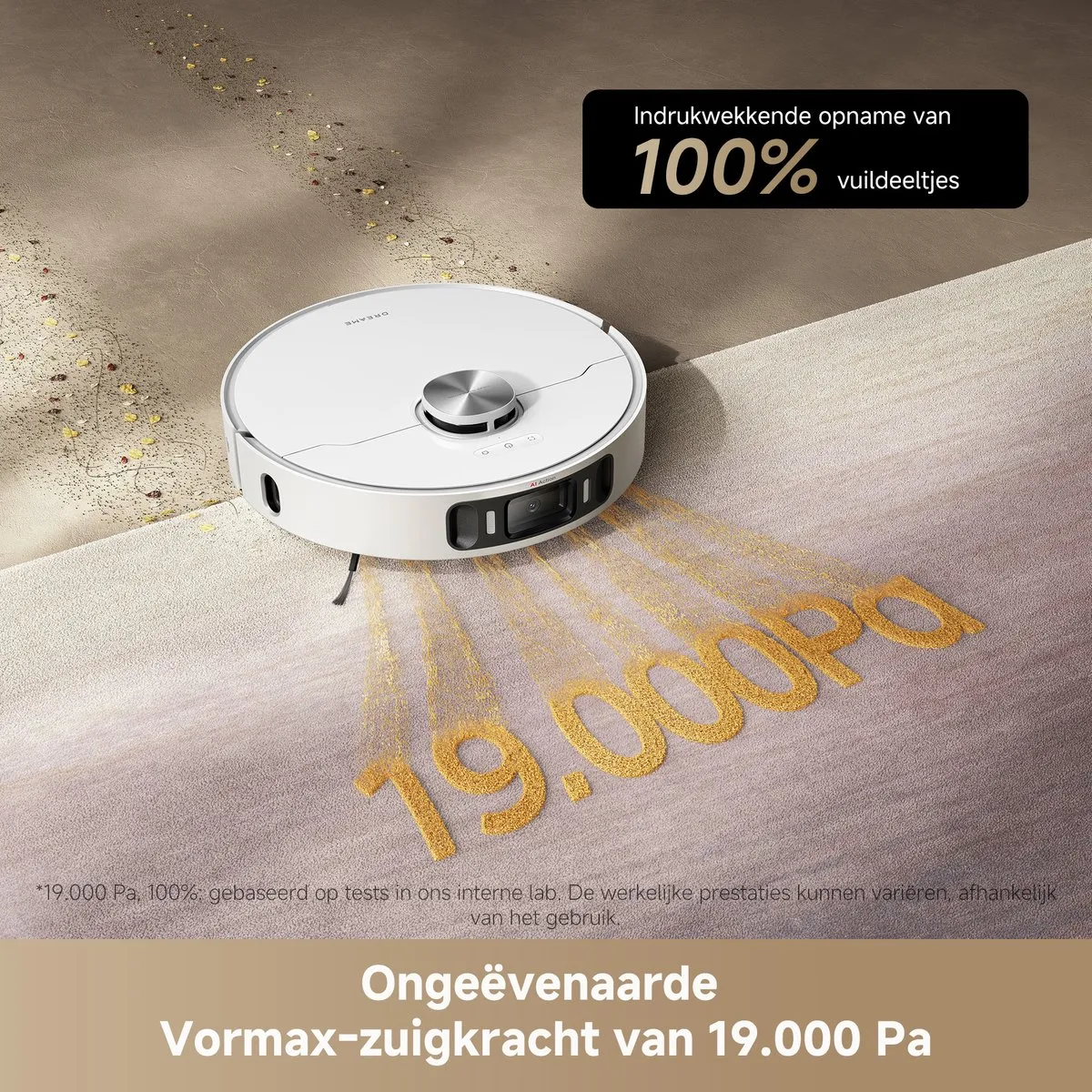 Dreame L40 Ultra AE Robotstofzuiger - 19.000 Pa Wit