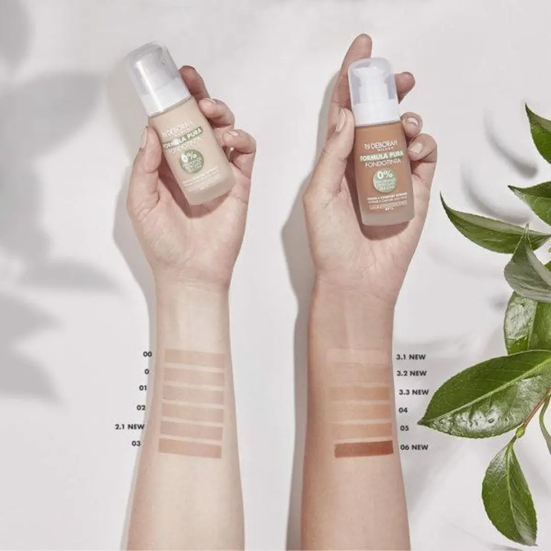 Deborah Milano Formula Pura Fluid Foundation 06 Caramel 30ml