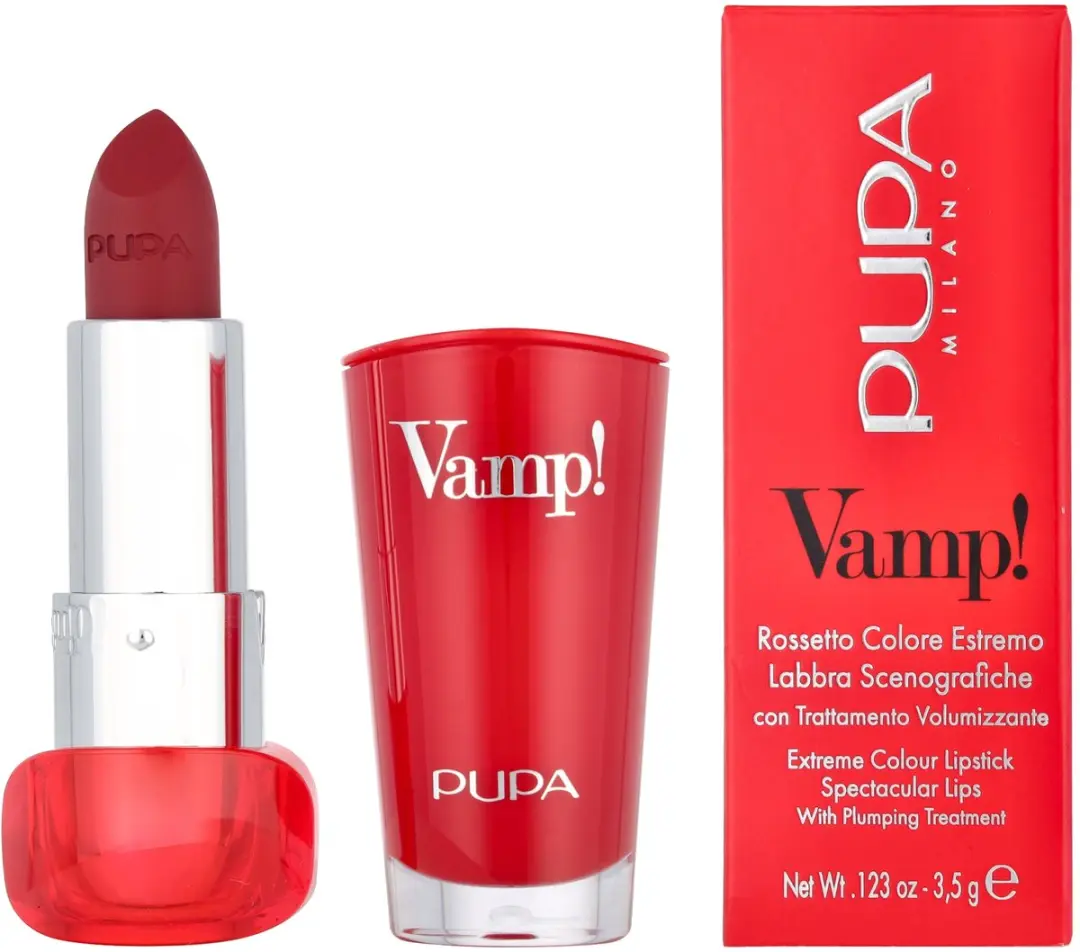 Pupa Milano Vamp! ExtreMe Colour Lipstick 301 Intense Red - 3,5 g