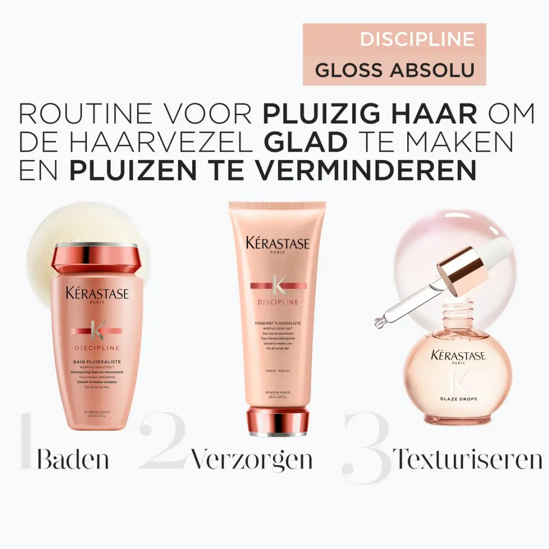 Kérastase Discipline & Gloss Absolu Trio - 495ml