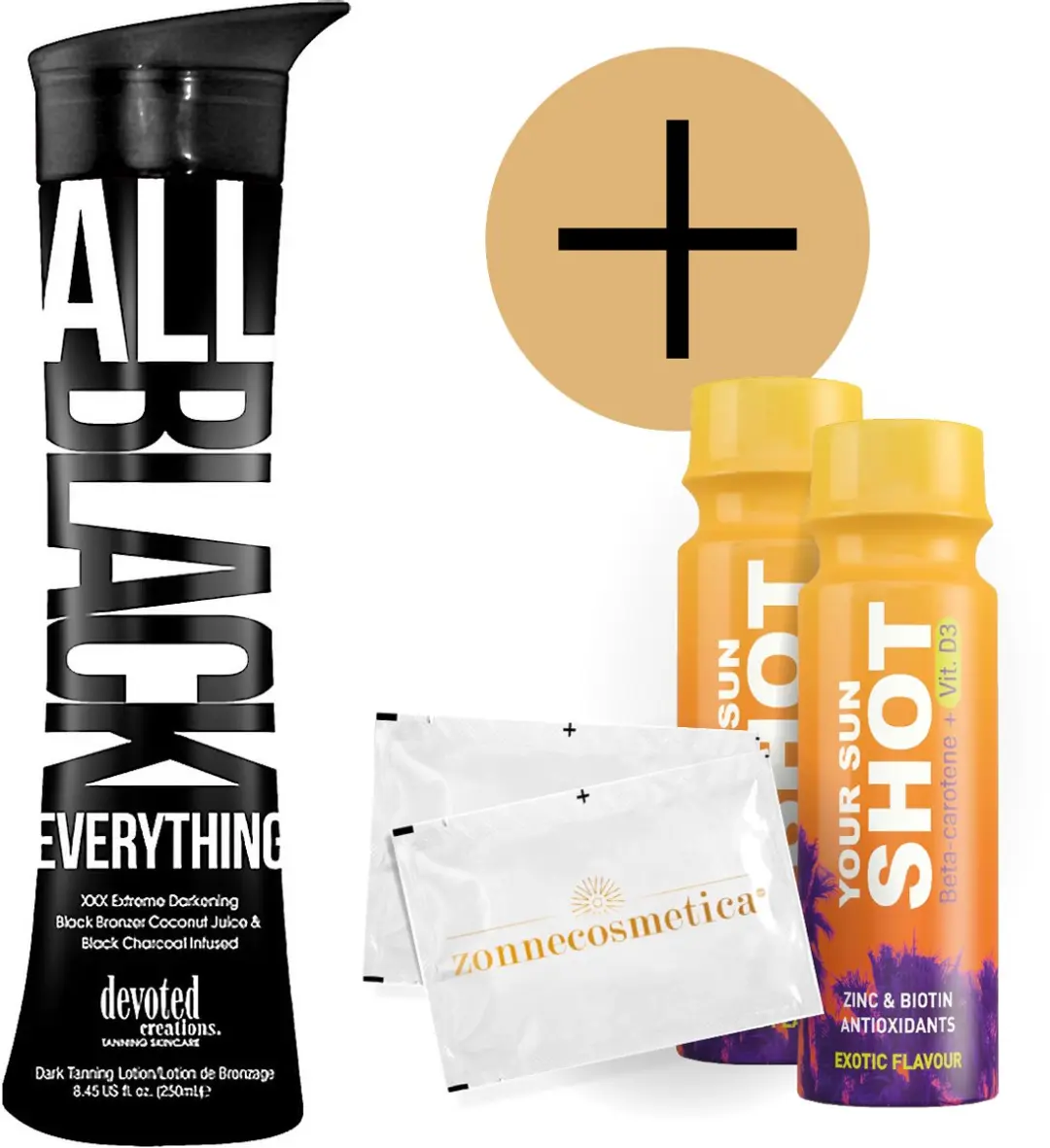 Devoted Creations All Black Everything Bodycare Set