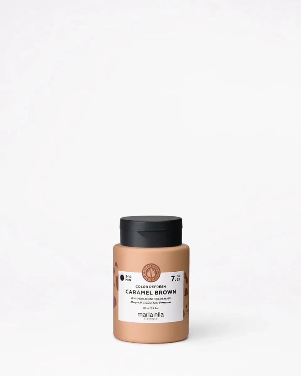 Maria Nila Color Refresh Caramel Brown 7.35