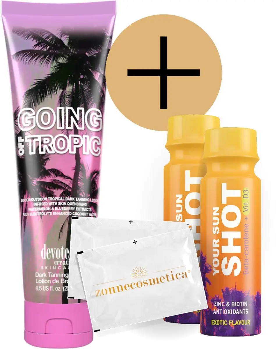 Devoted Creations Going Off Tropic Bodycare Set 250ml