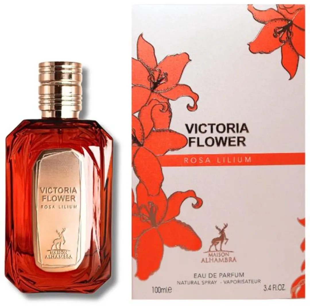 Lattafa Maison Alhambra Victoria Flower Rosa Lilium Eau de Parfum 100ml