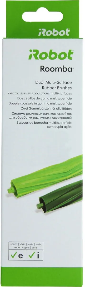 iRobot Originele Rubberen Hoofdborstels 4624870 - 2 Stuks