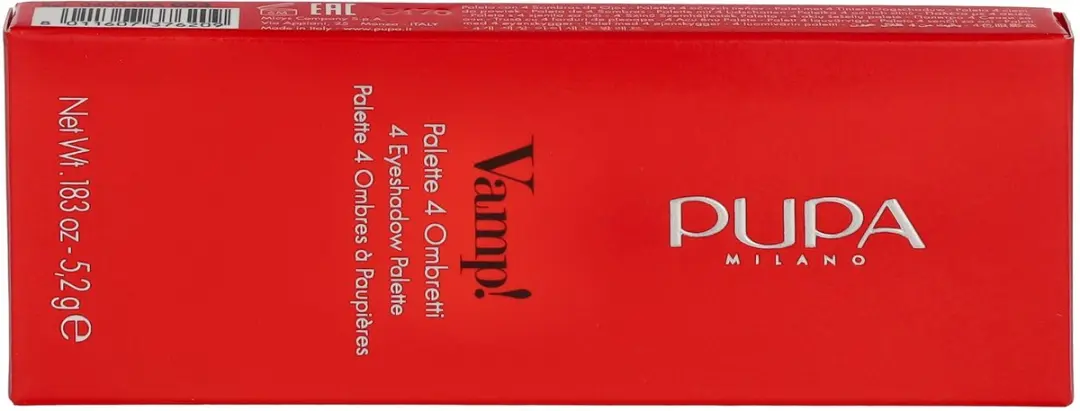 Pupa Milano Vamp! 4 Oogschaduw Palette 003 Pinkish Bronze - 5,2 g