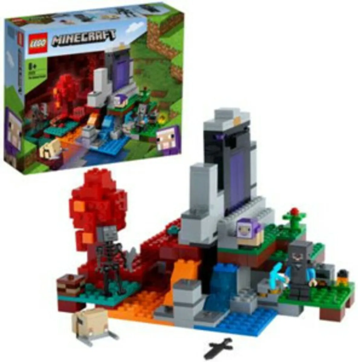 LEGO Minecraft Het Verwoeste Portaal 21172 - Multikleur - afbeelding 5 van 6