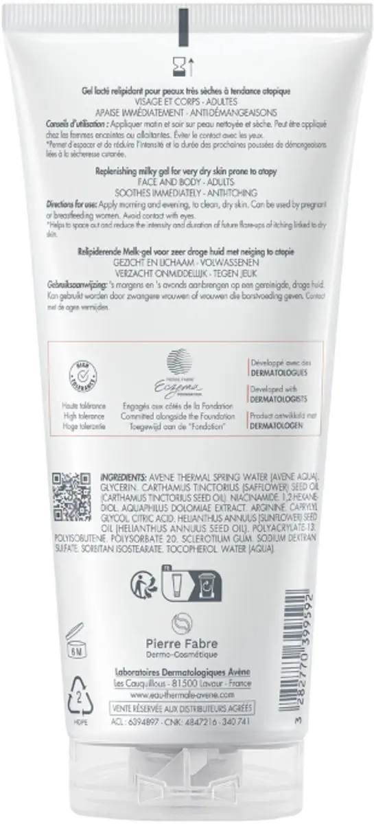 Avène XeraCalm A.D Melkgel 200ml