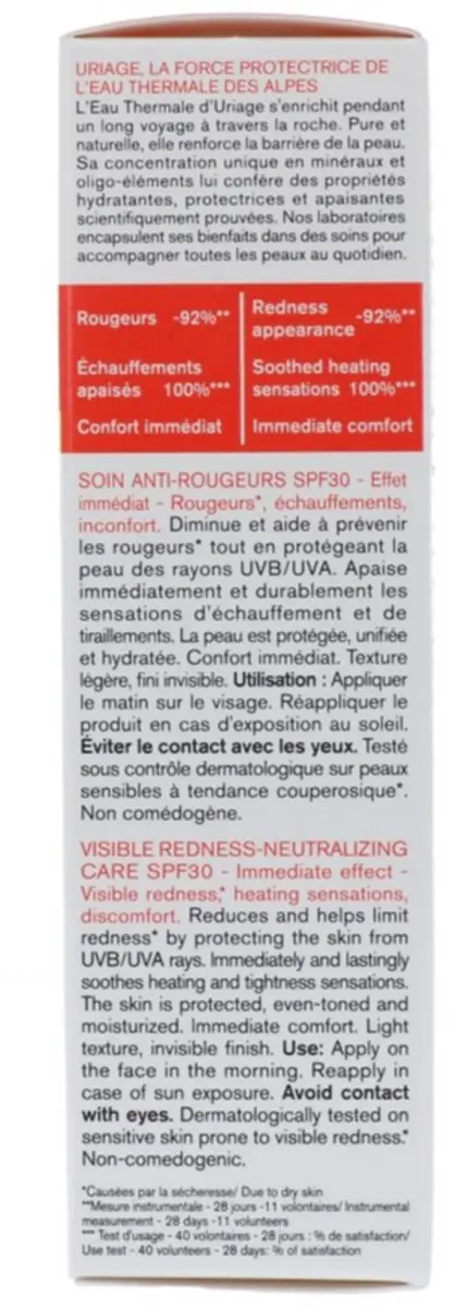 Uriage Roseliane Crème SPF 30 - 40ml - afbeelding 6 van 6