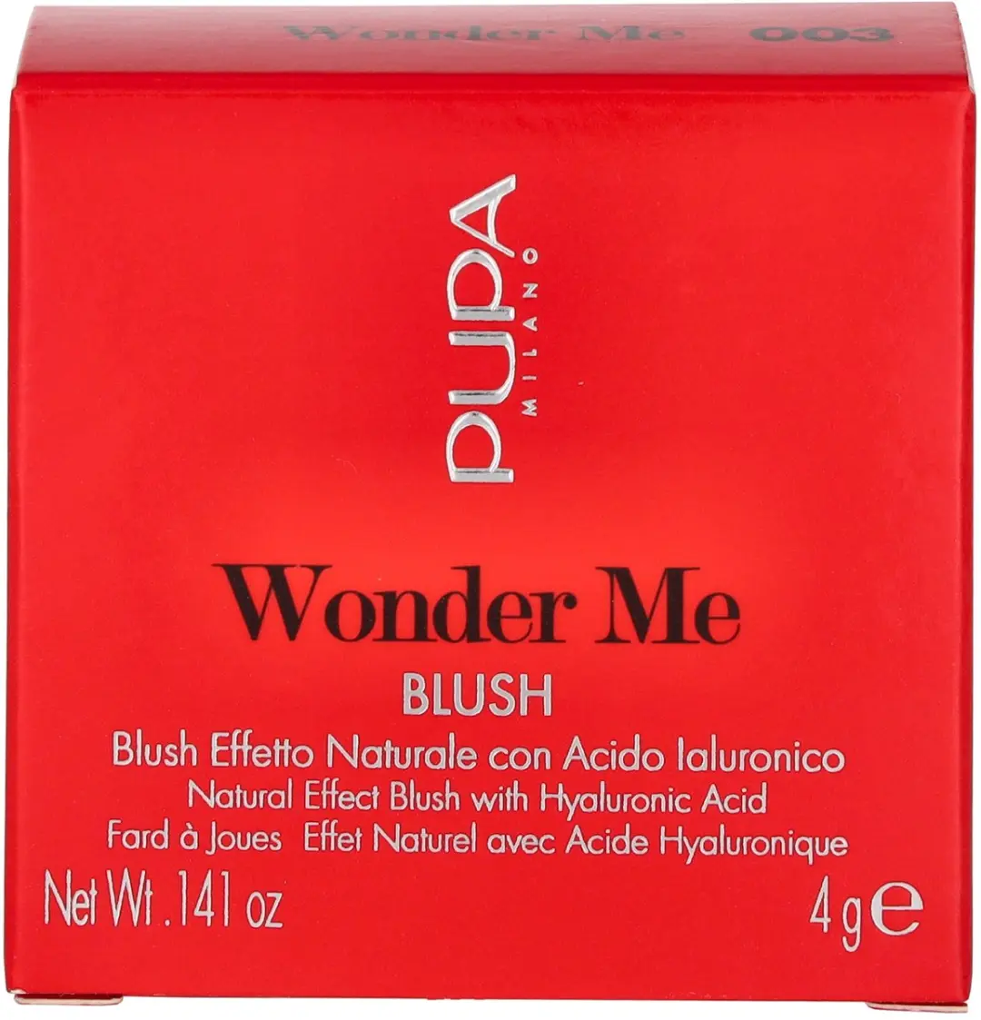 Pupa Milano Wonder Me Blush 003 That’s Hot - 4g - Roze