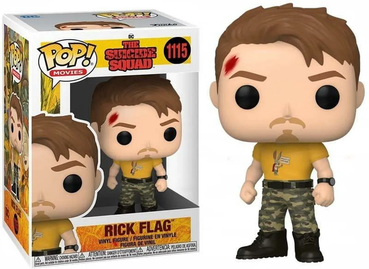 Funko Suicide Squad Bobble Head POP 1115 Rick Flag