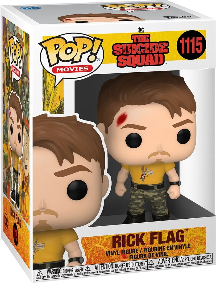 Funko Suicide Squad Bobble Head POP 1115 Rick Flag