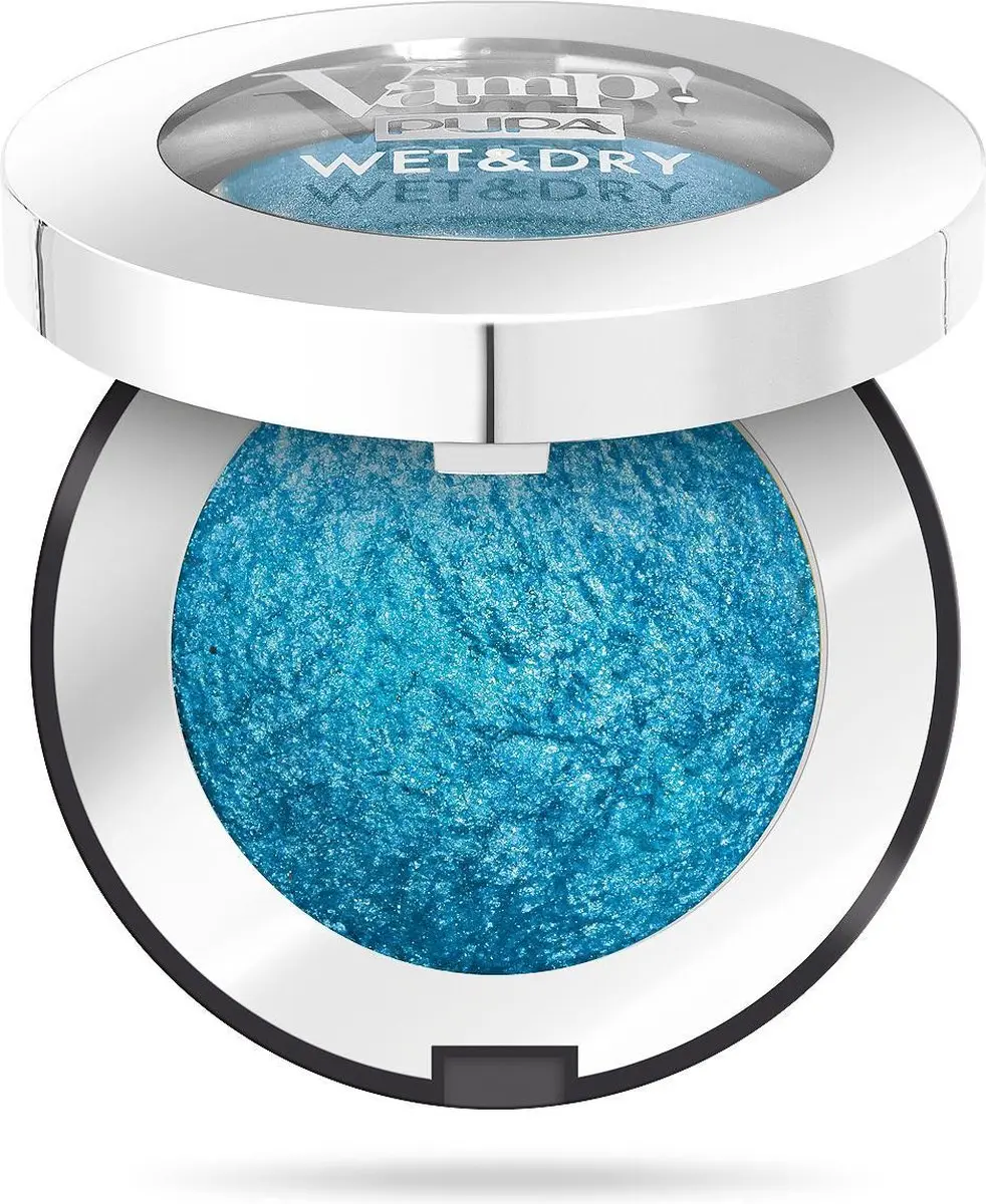 Pupa Milano Vamp! Wet&Dry Oogschaduw 304 Vibrant Turquoise Pearl