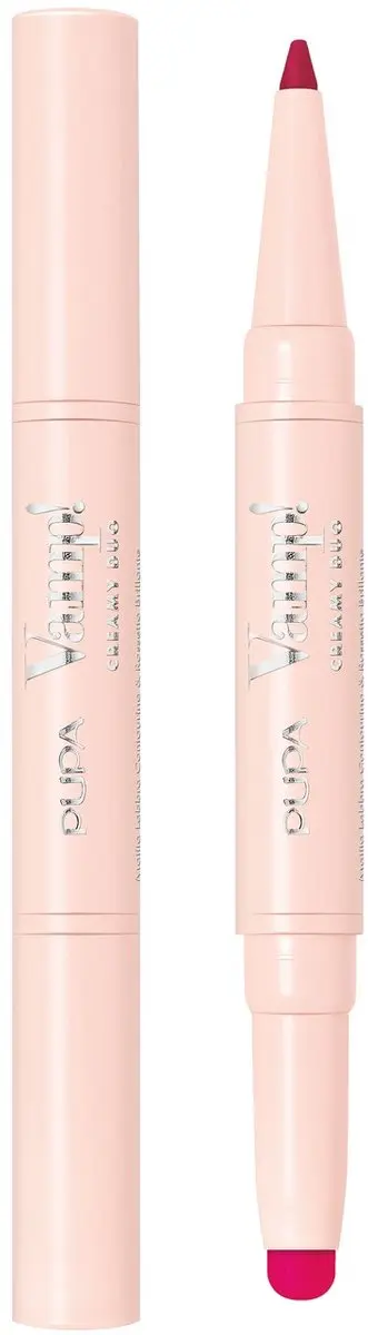 Pupa Milano Vamp! Creamy Duo Lip Pencil & Lipstick 012 Cherry Red