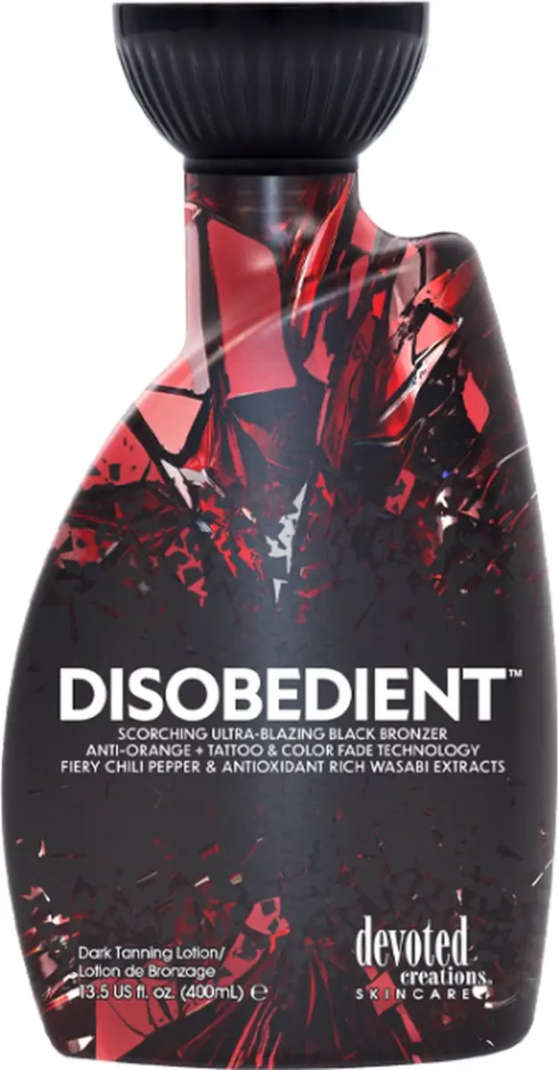 Devoted Creations Disobedient Zonnebankcrème 400ml
