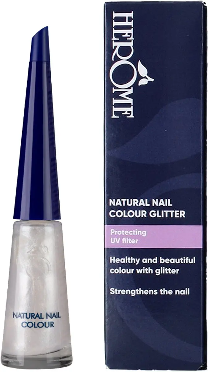 Herome Natural Nail Colour Glitter Nagellak 10ml