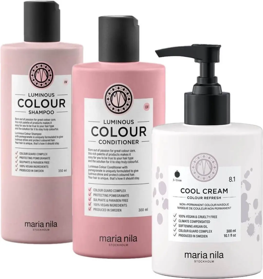 Maria Nila Luminous Colour Refresh Set Cool Cream 8.1