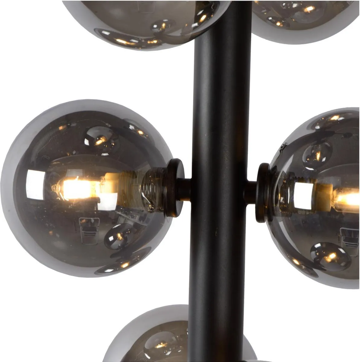 Lucide Tycho Hanglamp Ø25,5cm 6xG9 - Zwart