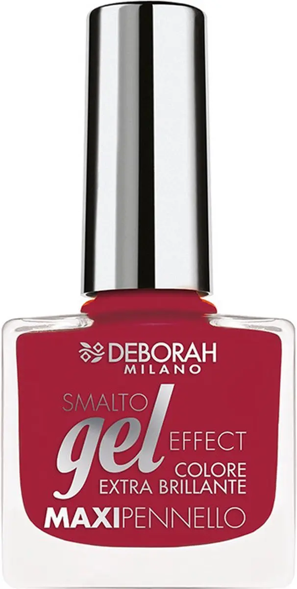 Deborah Milano Gel Effect Nagellak 8,5ml - Donker Rood