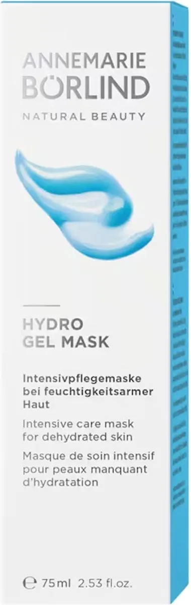 Annemarie Börlind Hydro Gel Masker 75ml - Zwart