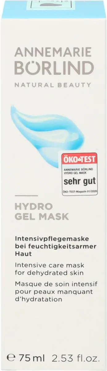 Annemarie Börlind Hydro Gel Masker 75ml - Zwart - afbeelding 6 van 6