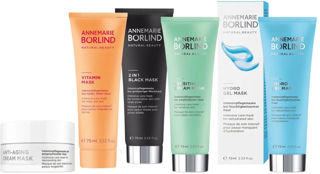 Annemarie Börlind Hydro Gel Masker 75ml - Zwart