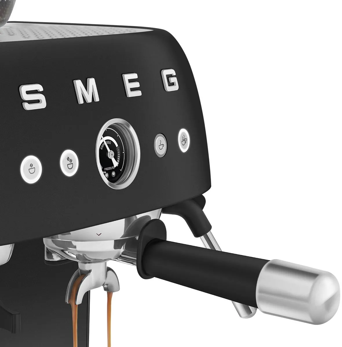 Smeg EGF03 Espressomachine met bonenmaler - Mat Zwart - afbeelding 6 van 6