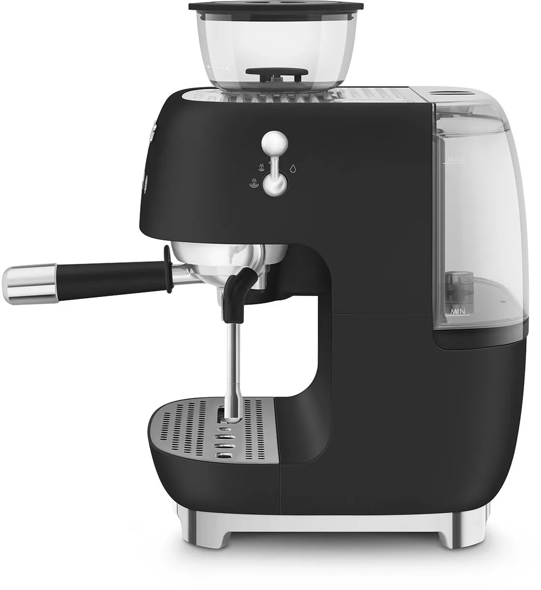 Smeg EGF03 Espressomachine met bonenmaler - Mat Zwart