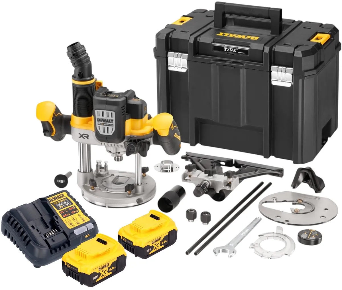 DeWalt DCW620 P2T Bovenfrees 18V