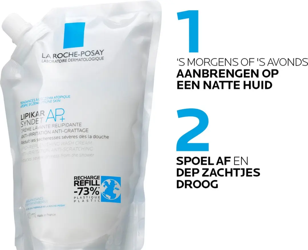 La Roche-Posay Lipikar Syndet AP+ Douchemiddel 400ml