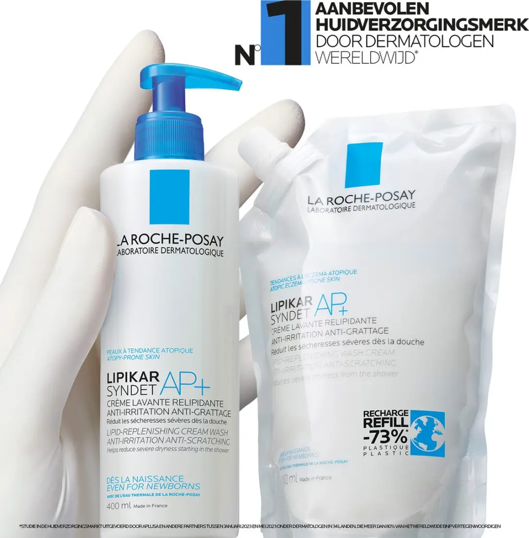 La Roche-Posay Lipikar Syndet AP+ Douchemiddel 400ml
