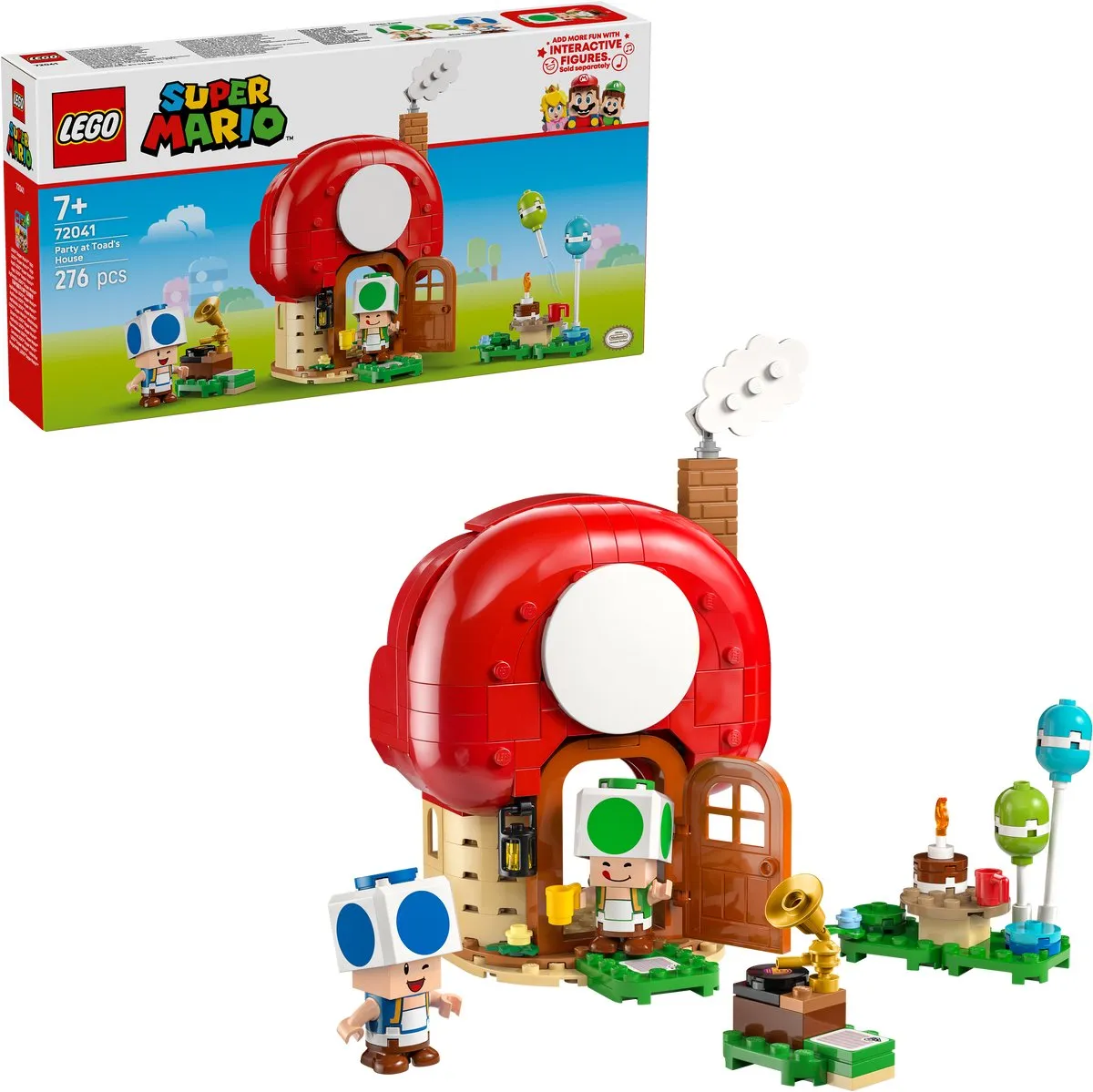 LEGO Super Mario Toads Huisfeestje 72041 - 276 Stukken