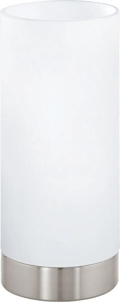 EGLO Damasco 1 Tafellamp - E27 - 21,5 cm - Grijs/Wit
