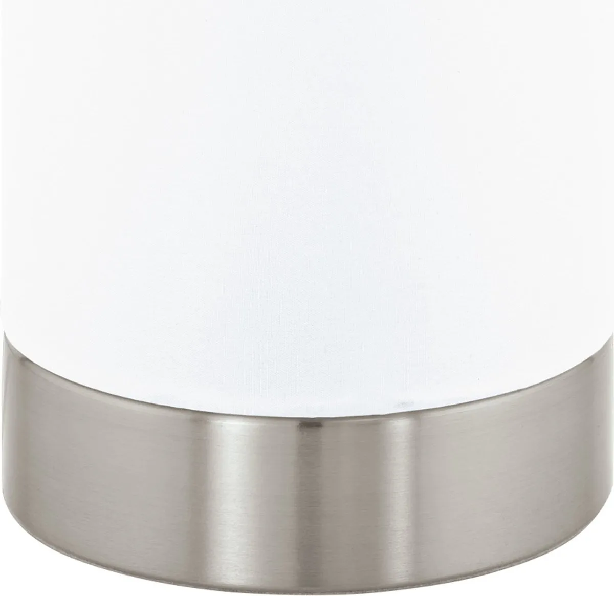 EGLO Damasco 1 Tafellamp - E27 - 21,5 cm - Grijs/Wit