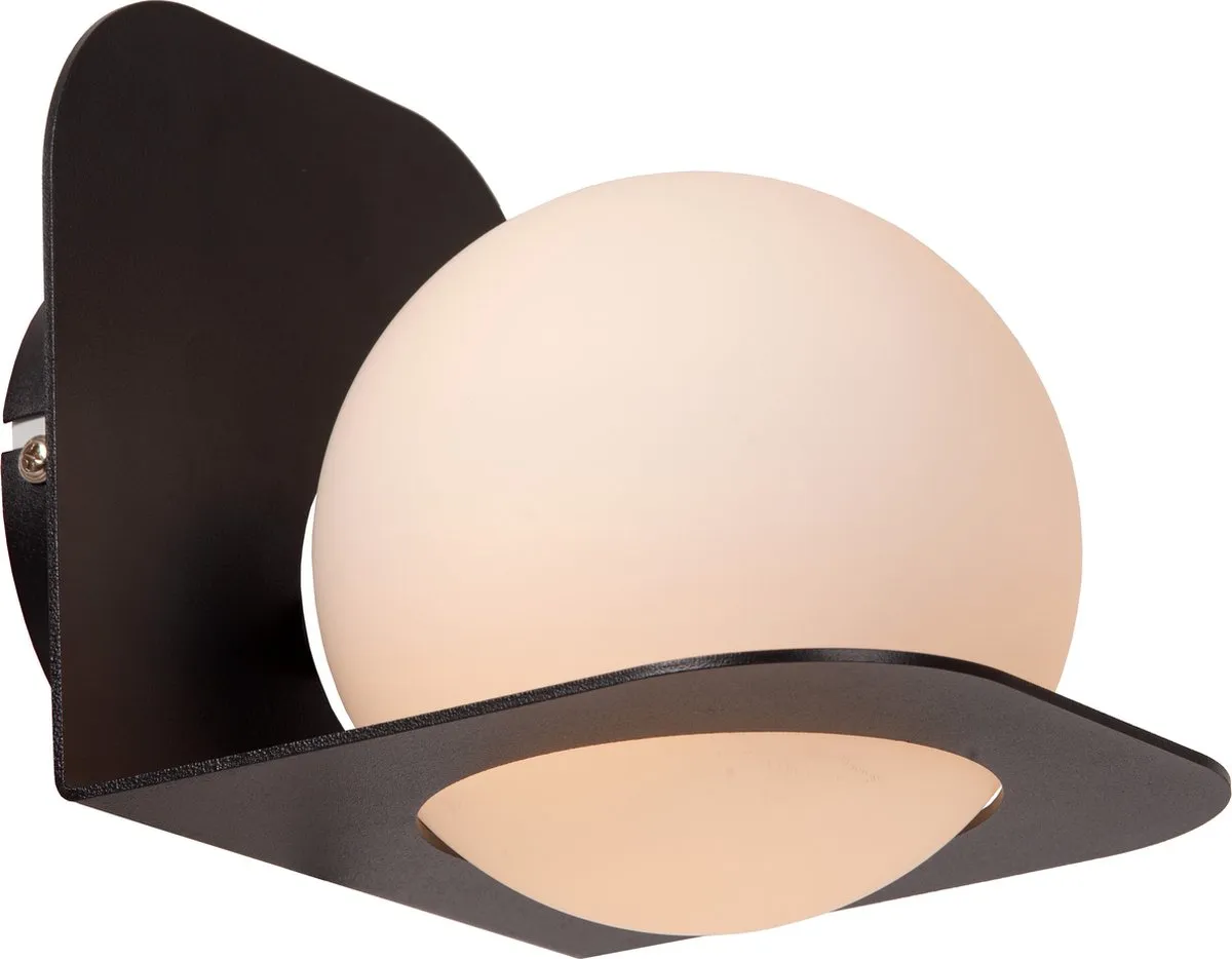 Lucide DAVY Wandlamp Badkamer 1xG9 33W - Zwart