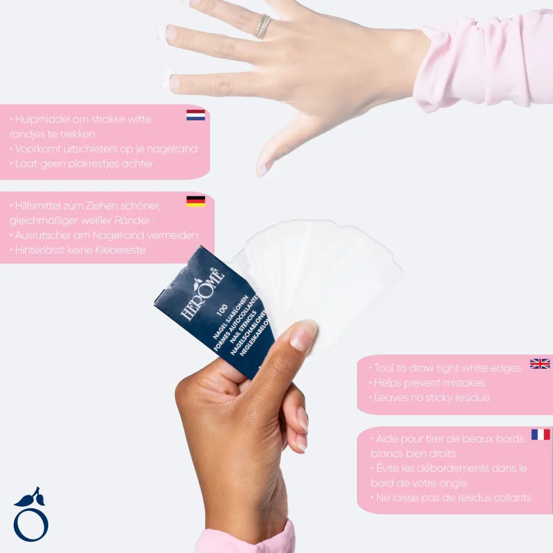 Herome French Manicure Stickers - 100 Stuks
