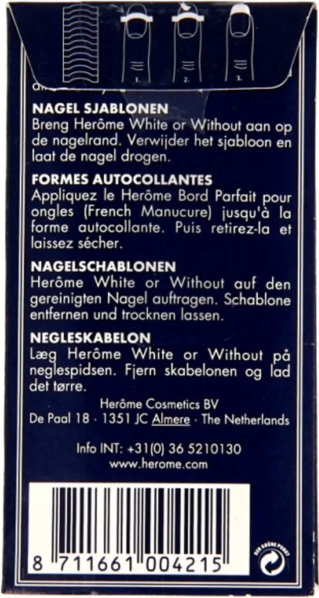 Herome French Manicure Stickers - 100 Stuks