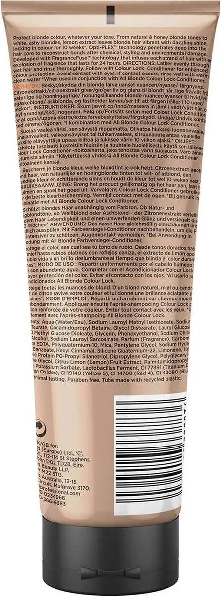 Fudge All Blonde Colour Lock Shampoo 250ml